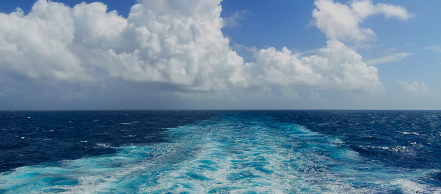 Man on a ship