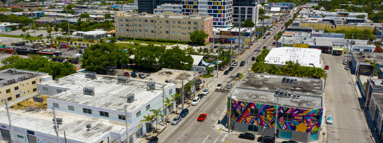 Miami from above