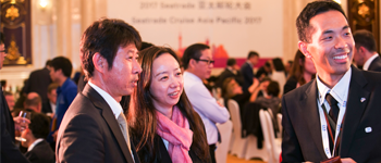 Networking at Seatrade Cruise Asia Pacific